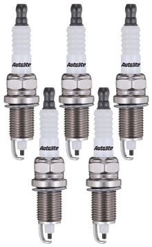 SET OF 5 AUTOLITE SPARK PLUGS TO SUIT AUDI 5E WB 2.1L I5