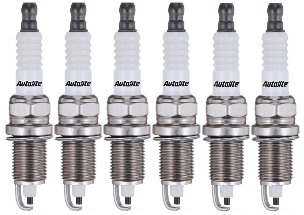 SET OF 6 AUTOLITE SPARK PLUGS TO SUIT MERCEDES BENZ 300SE W126 M103.981 3.0L I6