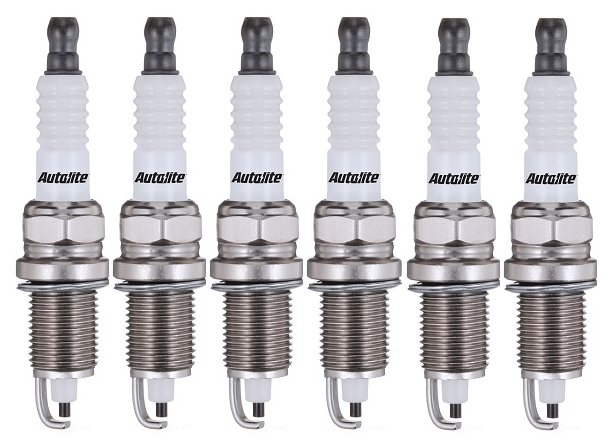 SET OF 6 AUTOLITE SPARK PLUGS TO SUIT SAAB 900 B258I 2.5L V6
