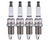 SET OF 4 AUTOLITE SPARK PLUGS TO SUIT AUDI TT 8J BWA CCZA CDAA CESA TURBO 1.8L 2.0L I4