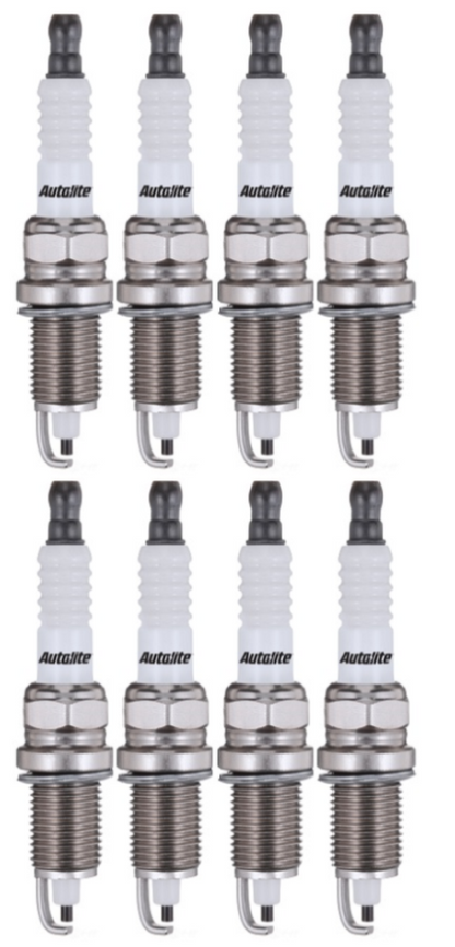 SET OF 8 AUTOLITE SPARK PLUGS TO SUIT AUDI ALLROAD C5 BAS 4.2L V8