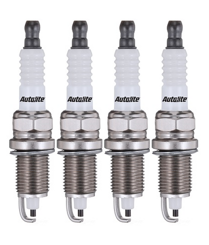 SET OF 4 AUTOLITE SPARK PLUGS TO SUIT MAZDA 323 BJ ZM FS-DE 1.6L 2.0L I4 TILL 01/2001