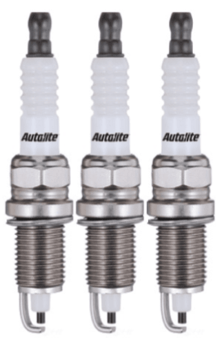 SET OF 3 AUTOLITE SPARK PLUGS TO SUIT DAIHATSU EF-EL 0.7L I3