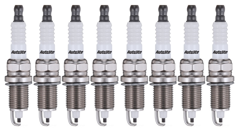 SET OF 8 AUTOLITE SPARK PLUGS TO SUIT JEEP GRAND CHEROKEE WJ WG WH EVA 4.7L V8 TILL 12/2007