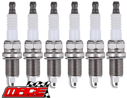 SET OF 6 MACE COPPER CORE SPARK PLUGS TO SUIT HOLDEN COMMODORE VS VT VU VX VY ECOTEC L36 3.8L V6