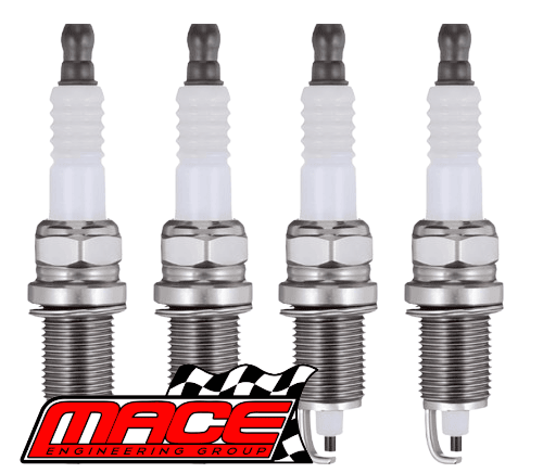 SET OF 4 MACE COPPER CORE SPARK PLUGS TO SUIT TOYOTA CALDINA ST215R ST246R 3S-FE 3S-GE 3S-GTE 2.0 I4