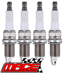 SET OF 4 MACE COPPER CORE SPARK PLUGS TO SUIT MAZDA TRIBUTE CU L3 2.3L I4