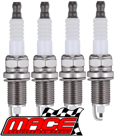SET OF 4 MACE COPPER CORE SPARK PLUGS TO SUIT MITSUBISHI AIRTREK ZE 4G64 2.4L I4