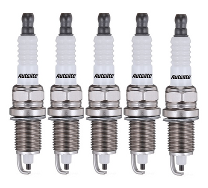 SET OF 5 AUTOLITE SPARK PLUGS TO SUIT AUDI 7A AAN TURBO 2.2L 2.3L I5