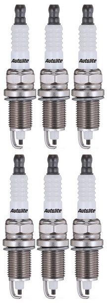 SET OF 6 AUTOLITE SPARK PLUGS TO SUIT VOLVO S80 P2 B6284T TWIN TURBO 2.8L I6
