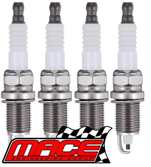 SET OF 4 MACE COPPER CORE SPARK PLUGS TO SUIT VOLKSWAGEN JEETA 1K 1B BWA CAWB CCZA 2.0L I4