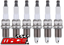 SET OF 6 MACE COPPER CORE SPARK PLUGS TO SUIT FORD FAIRLANE BA BARRA 182 4.0L I6