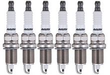 SET OF 6 AUTOLITE SPARK PLUGS TO SUIT AUDI A6 C4 C5 C6 ACK APR BDX AGA APS BDV BDW 2.4L 2.8L V6