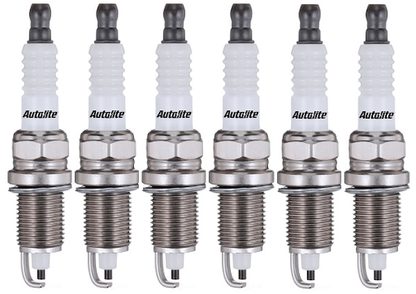 SET OF 6 AUTOLITE SPARK PLUGS TO SUIT JEEP CHEROKEE XJ ERH 4.0L I6 SUITS 131KW