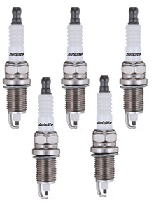 SET OF 5 AUTOLITE SPARK PLUGS TO SUIT VOLKSWAGEN BORA 1J AGZ 2.3L V5