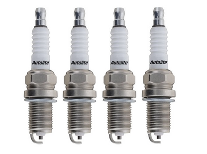 SET OF 4 AUTOLITE SPARK PLUGS TO SUIT MERCEDES BENZ E230 W210 M111.970 2.3L I4