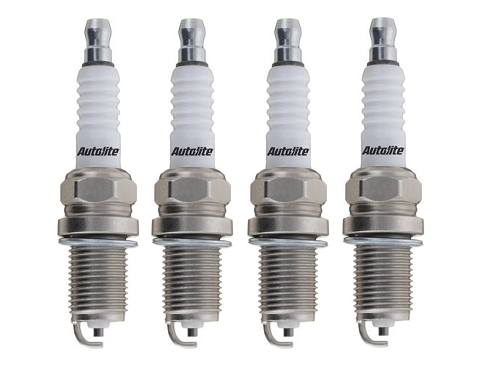 SET OF 4 AUTOLITE SPARK PLUGS TO SUIT MERCEDES BENZ SLK200 R170 M111.946 2.0L I4
