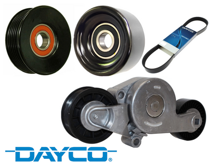 DAYCO COMPLETE SERPENTINE BELT KIT FOR FORD WINDSOR OHV MPFI 5.0L V8