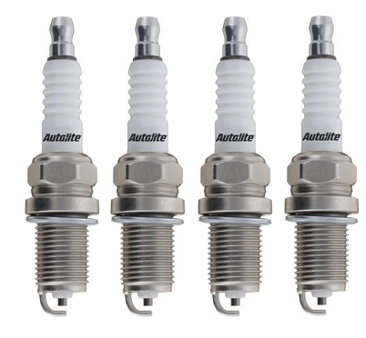 SET OF 4 AUTOLITE SPARK PLUGS TO SUIT HONDA CIVIC EJ D16Y7 1.6L I4 FROM 03/1999