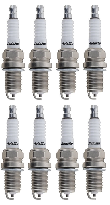 SET OF 8 AUTOLITE SPARK PLUGS TO SUIT LAND ROVER DISCOVERY LJ 37D 36D 38D 35L 3.9L V8