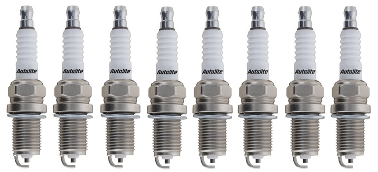SET OF 8 AUTOLITE SPARK PLUGS TO SUIT MERCEDES BENZ 560SL R107 M117.967 5.5L V8