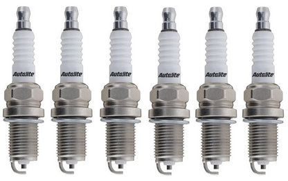 SET OF 6 AUTOLITE SPARK PLUGS TO SUIT MAZDA MPV LV JEE 3.0L V6 TILL 03/1996