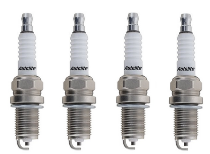 SET OF 4 AUTOLITE SPARK PLUGS TO SUIT KIA MAGENTIS MG G4KC 2.4L I4 FROM 08/2008