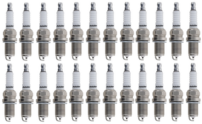 SET OF 24 AUTOLITE SPARK PLUGS TO SUIT MERCEDES BENZ SL600 R129 M120.983 6.0L V12 FROM 06/1998