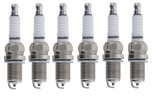 SET OF 6 AUTOLITE SPARK PLUGS TO SUIT NISSAN PATROL GQ GU Y61 TB42S TB42E TB45E 4.2L 4.5L I6