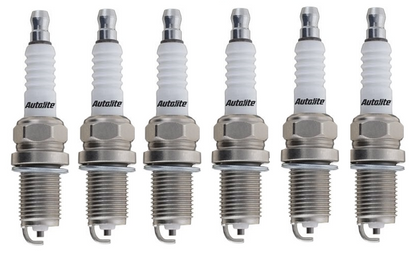 SET OF 6 AUTOLITE SPARK PLUGS TO SUIT NISSAN PATROL GQ GU Y61 TB42S TB42E TB45E 4.2L 4.5L I6