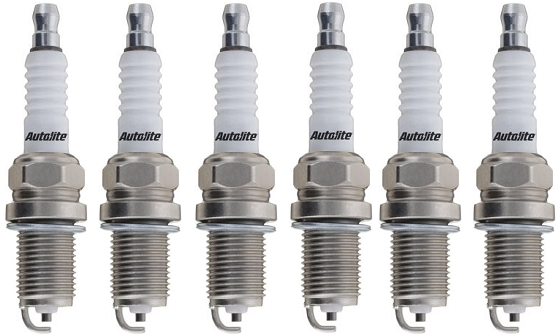SET OF 6 AUTOLITE SPARK PLUGS TO SUIT MITSUBISHI VERADA KR KS 6G72 3.0L V6