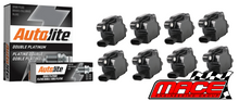 MACE IGNITION SERVICE KIT WITH SQUARE COIL TO SUIT CHEVROLET LS2 LC9 LM7 LH6 LQ4 5.3L 6.0L V8