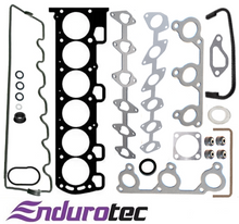 ENDUROTEC VALVE REGRIND GASKET SET (VRS) TO SUIT FORD FALCON EA EB TBI MPFI SOHC 3.9L 4.0L I6