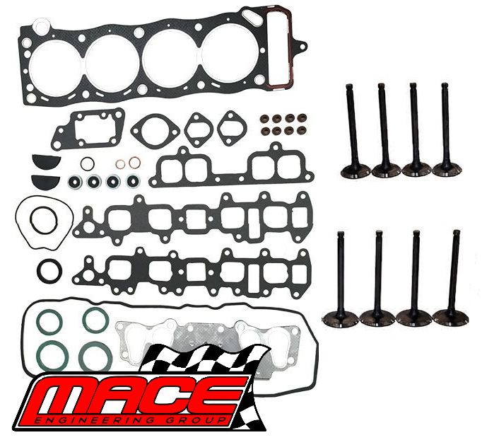 MACE BARE CYLINDER HEAD KIT TO SUIT TOYOTA HILUX RN50R RN65L RN66L RN85R RN90R RN105R RN106R RN110R RN130R 22R 2.4L I4