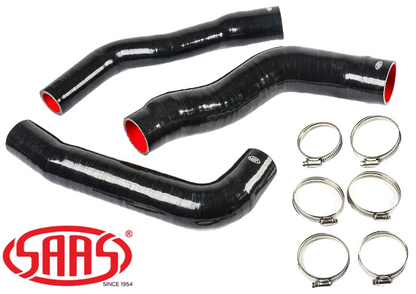 SAAS INTERCOOLER HOSE UPGRADE KIT TO SUIT MITSUBISHI TRITON ML MN 4D56T TURBO DIESEL 2.5L I4 EXCEPT 100KW 2WD