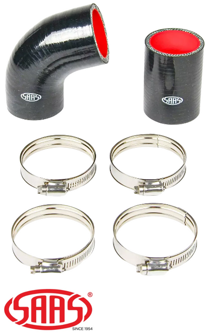 SAAS INTERCOOLER HOSE UPGRADE KIT TO SUIT NISSAN NAVARA D22 YD25DDT TURBO DIESEL 2.5L I4