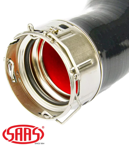 SAAS COLD SIDE INTERCOOLER HOSE TO SUIT NISSAN NAVARA NP300 D23 YS23DDTT TWIN TURBO DIESEL 2.3L I4