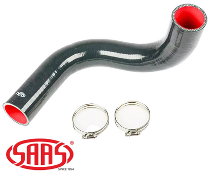 SAAS HOT SIDE UNION LONG INTERCOOLER HOSE TO SUIT NISSAN NAVARA D40 YD25DDTI TURBO DIESEL 2.5L I4 SUITS 106KW & 140KW