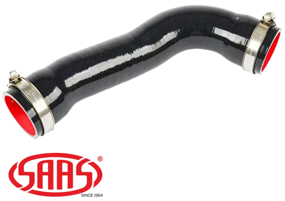 SAAS HOT SIDE INTERCOOLER HOSE TO SUIT FORD RANGER PX2 PX3 P4AT TURBO DIESEL 2.2L I4 SUITS 118KW