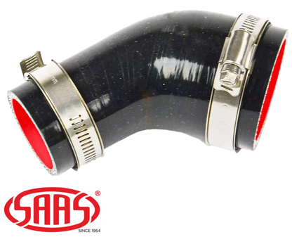 SAAS REAR HOT SIDE INTERCOOLER HOSE TO SUIT FORD RANGER PX P4AT TURBO DIESEL 2.2L I4