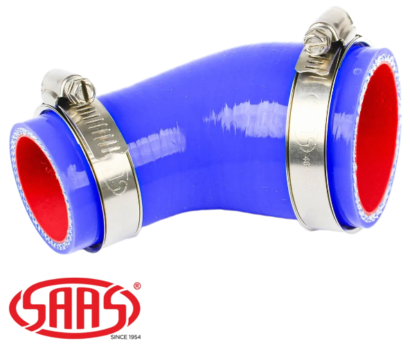 SAAS REAR HOT SIDE INTERCOOLER HOSE TO SUIT FORD RANGER PX P4AT TURBO DIESEL 2.2L I4