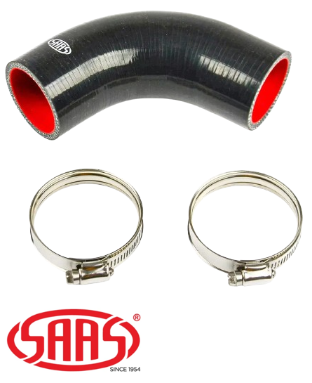SAAS INTERCOOLER HOSE TO SUIT ISUZU MU-X UCR UCS RZ4E-TC 4JJ1-TC TURBO DIESEL 1.9L 3.0L I4