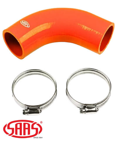 SAAS RED HOT SIDE INTERCOOLER HOSE TO SUIT ISUZU MU-X UCR UCS RZ4E-TC 4JJ1-TC 1.9L 3.0L I4