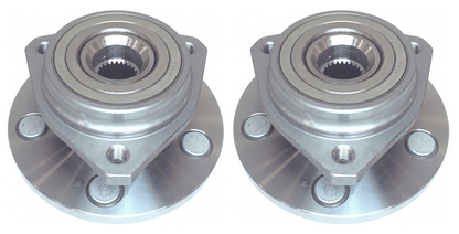 2 X FRONT WHEEL HUB AND BEARING ASSEMBLY TO SUIT JEEP GRAND CHEROKEE WG ENR TURBO DIESEL 2.8L I4