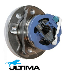 2 X ULTIMA FRONT WHEEL HUB AND BEARING ASSEMBLY TO SUIT HOLDEN ASTRA TS Z20LET TURBO 2.0L I4 WITH ABS
