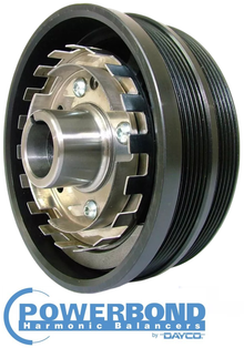 POWERBOND OEM REPLACEMENT HARMONIC BALANCER TO SUIT HOLDEN MONARO V2 L67 SUPERCHARGED 3.8L V6