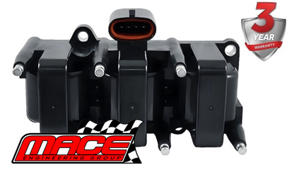 MACE STANDARD REPLACEMENT IGNITION COIL PACK TO SUIT FORD LTD DF AU1 MPFI SOHC VCT 4.0L I6