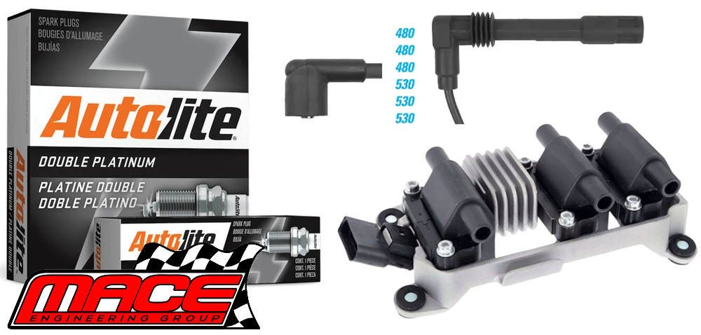 MACE IGNITION SERVICE KIT TO SUIT AUDI ACK AGA APR APS 2.4L 2.8L V6