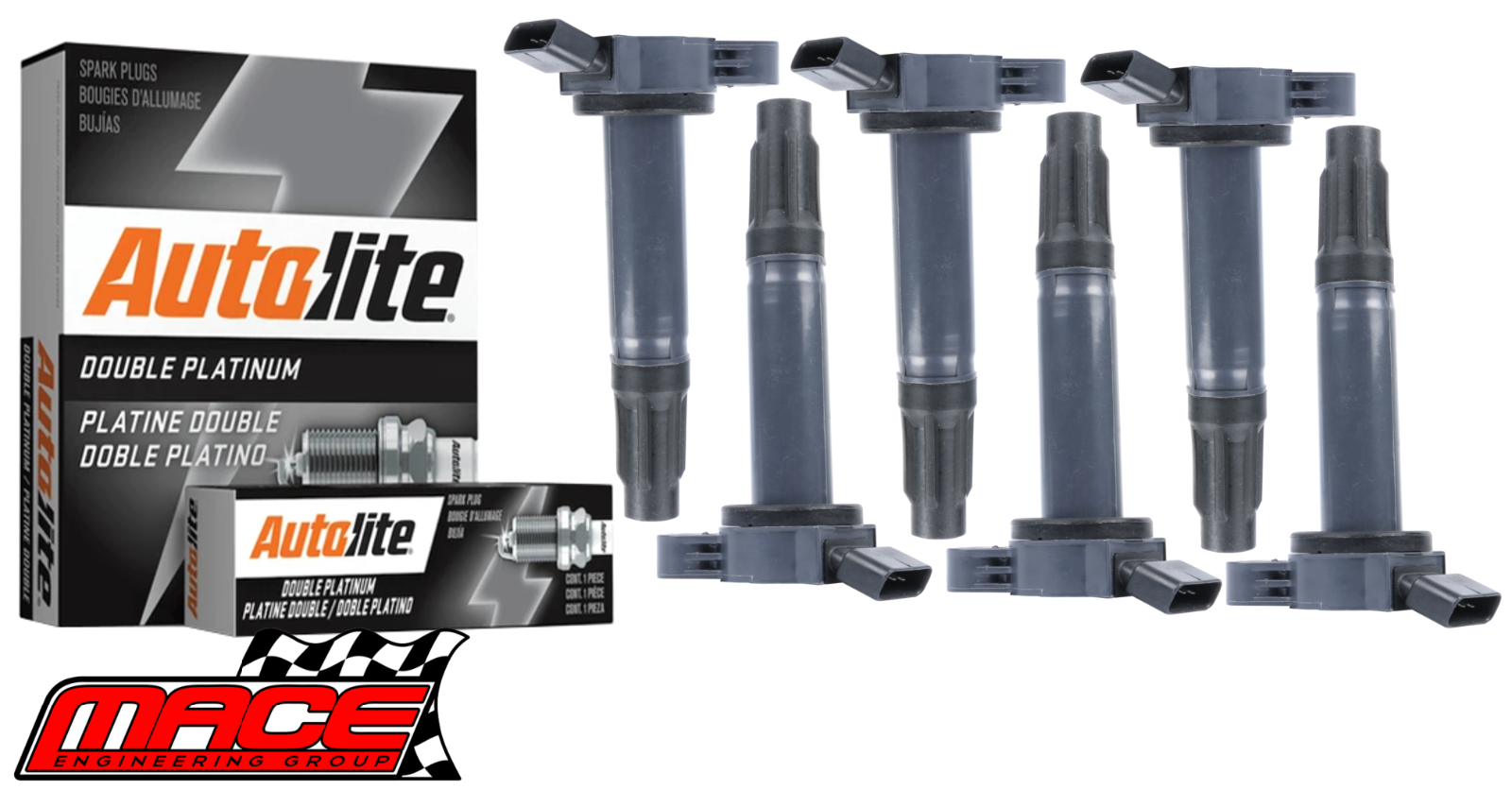 MACE IGNITION SERVICE KIT TO SUIT LEXUS RX350 GGL15R GSU35R 2GR-FE 3.5L V6