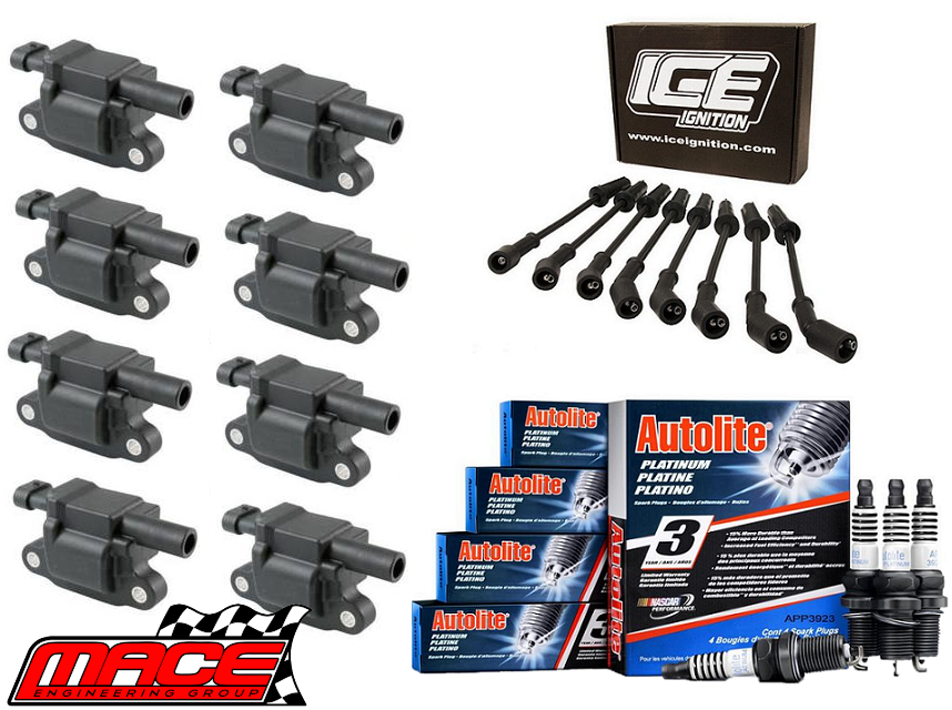 MACE IGNITION SERVICE KIT TO SUIT HOLDEN CAPRICE WL WM L76 L98 6.0L V8